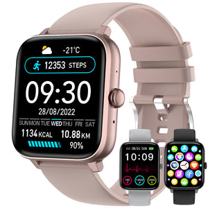 Smartwatch 1.83" con Monitor de Frecuencia Cardíaca y Fitness Tracker
