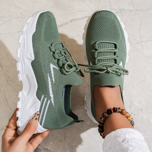 Zapatos Deportivos Casuales Mujer - Ligeros Suela Suave Estilo Moderno