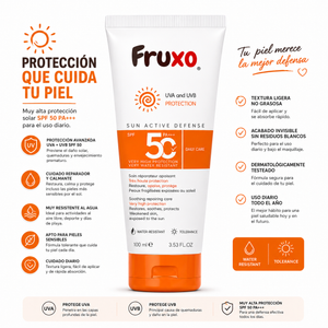 Fruxo Sunscreen SPF 50 - Maximum UVA/UVB Protection