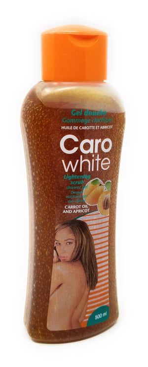 Gel de Ducha Exfoliante Caro White 500ml - Blanqueador y Suavizante