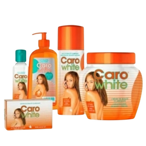 Mega Combo CaroWhite - Kit Completo 5 Piezas Aclarador con Vitaminas
